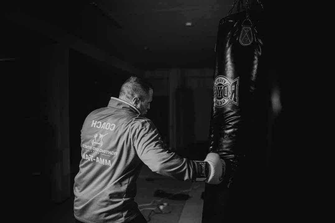 Boxing drills for workplace wellness